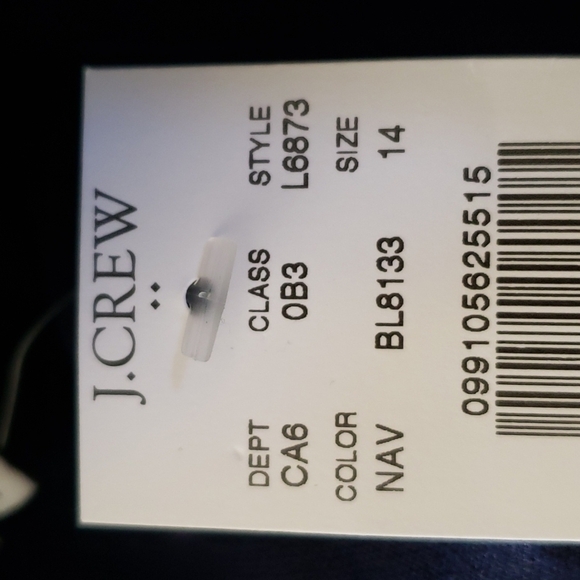 J. Crew factory  linen size 14 New - Picture 7 of 8